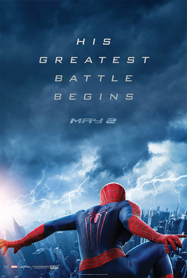 the amazing spiderman 2 rise of electro poster