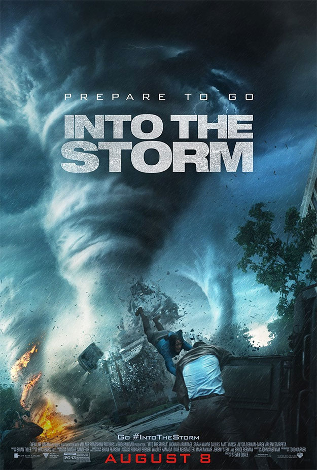 into the storm poster