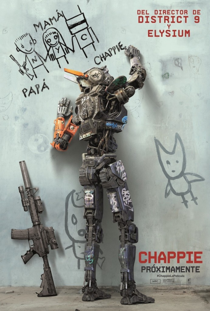"Chappie" ¿Acción a raudales? ¿Ciencia ficción? ¿Drama?