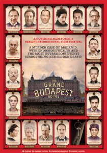 El gran hotel budapest poster
