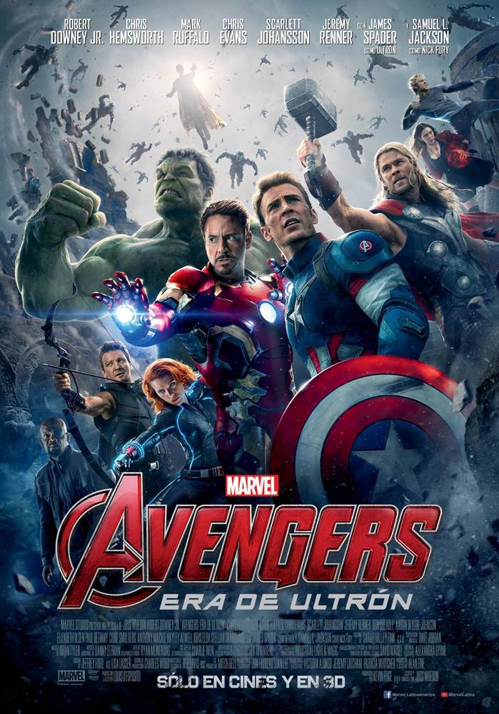 Avengers Era de Ultron poster