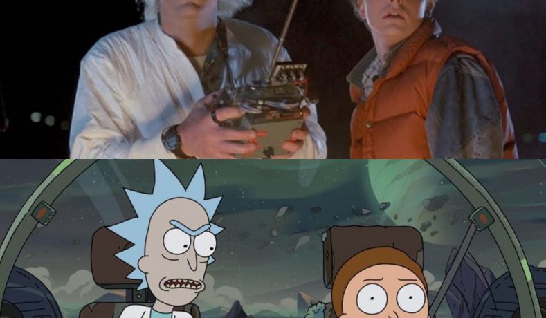 A Christopher Lloyd le gustaría ver un crossover entre Rick And Morty y Back To The Future
